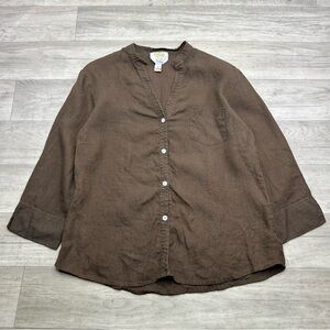 Vintage Talbots Irish Linen Shirt